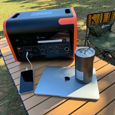 Station électrique portable avec écran LCD