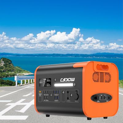 51.52V/40ah LiFePO4 batterie centrale électrique portable pour camping extérieur 3500W sortie
