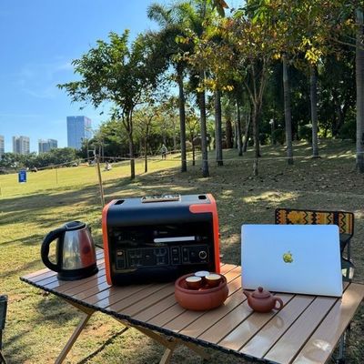 51.52V/40ah LiFePO4 batterie centrale électrique portable pour camping extérieur 3500W sortie