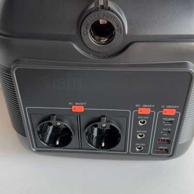 Pd100W Générateur solaire rechargeable 600W Sortie pour centrale électrique ménagère d'urgence