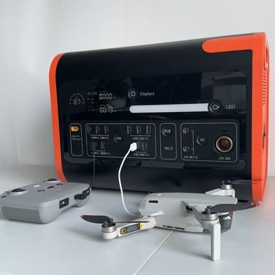 1500W Mains AT22 Station solaire portable pour le camping à l'extérieur Maison de camping voiture bateau