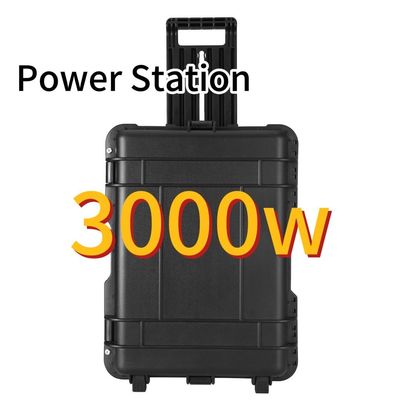 Centrale solaire de drones pour ménage extérieur 3000W avec fonction de protection multiple