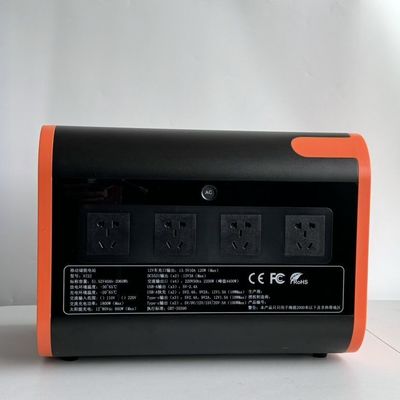 Station de camping d'urgence solaire portable haute puissance 2200W avec toutes les prises de sortie AC