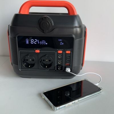 Température de fonctionnement C-45 ordm Centrale solaire mobile de 600 W pour les urgences domestiques