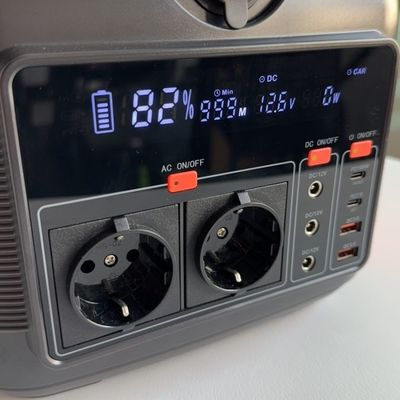 Température de fonctionnement C-45 ordm Centrale solaire mobile de 600 W pour les urgences domestiques