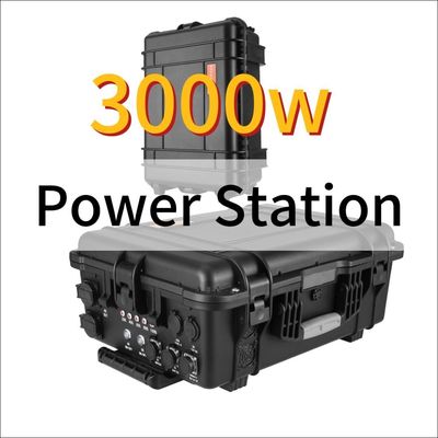 Tous les appareils Noir 3000W d'urgence Portable Drone solaire centrale électrique haute capacité