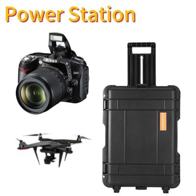 300W 600W 2200W 3000W LiFePO4 centrale solaire pour mode de communication extérieure RS23