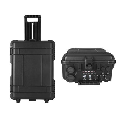 Station solaire de stockage d'énergie de 5000 W avec batterie au lithium et communication RS485