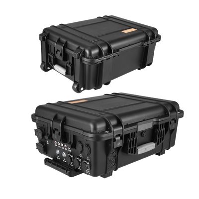 Station solaire de stockage d'énergie de 5000 W avec batterie au lithium et communication RS485
