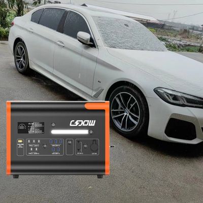 Chargement sans fil 15W CE Un38.3 MSDS certifié 2200W centrale électrique portable pour les urgences