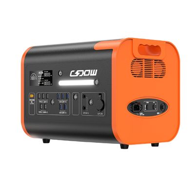 Chargement sans fil 15W centrale électrique d'urgence 200W 600W 2200W générateur mobile
