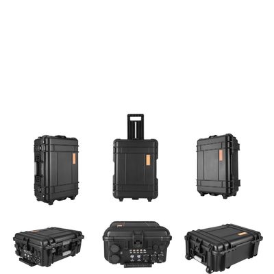 Station électrique portable d'urgence avec lampe LED résistante à l'explosion et écran à batterie