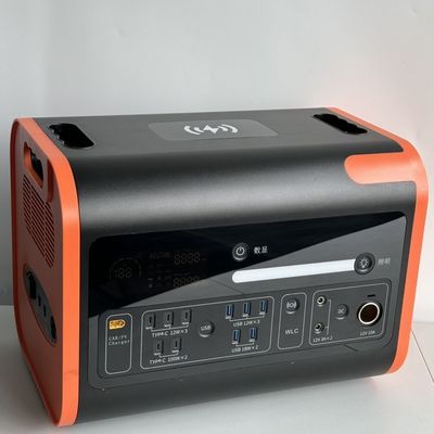 Vendez une centrale électrique portable à batterie au lithium de 2200W pour une recharge rapide