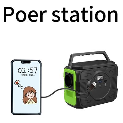 DC1 2 Sortie 12V-16.8V/6A et QC3.0 Sortie 12V/1.5A Centrale solaire électrique portable de 200 W