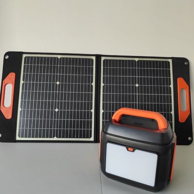 Générateur solaire à batterie de secours de 600 W pour camping en plein air et centrale électrique d'urgence