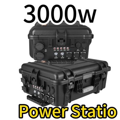 Puissance de sortie 100-120V-3000W50Hz/60Hz réglable 3000wh 62.5ah centrale électrique portable chaude