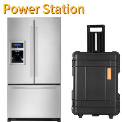 Puissance de sortie 100-120V-3000W50Hz/60Hz réglable 3000wh 62.5ah centrale électrique portable chaude