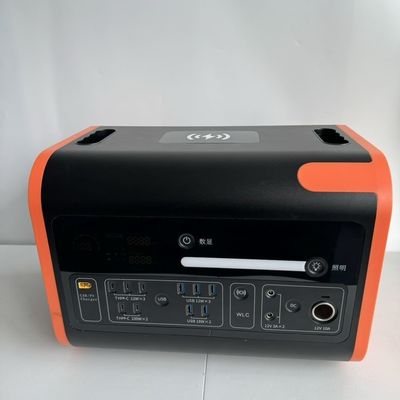 AT22 LiFePO4 Station de charge portable à batterie 600W 1000W 2200W pour les campeurs mobiles