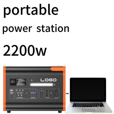 2200W110/220V Orange avec noir Silent station électrique d'urgence pour la maison extérieure et durable