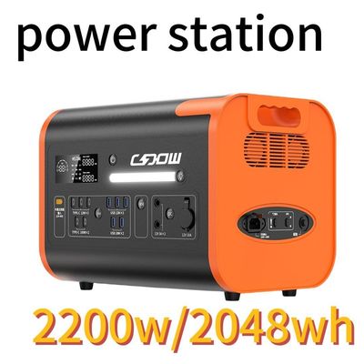 Station d'énergie solaire portable certifiée CE 2200W/2400W/3000W pour les activités en plein air