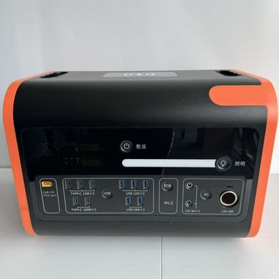 2200W 2048wh centrale électrique portable pour la recharge des panneaux solaires en extérieur en cas d'urgence