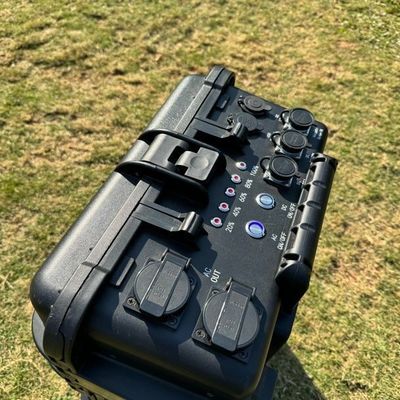 Rameau de traction portable avec poulie Druvelong Générateur solaire LiFePO4 Batterie 3000W 5000W