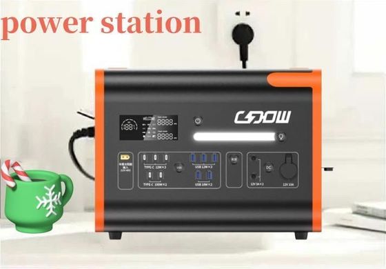 2200W AC DC type C batterie de secours d'urgence centrale électrique portable personnalisable