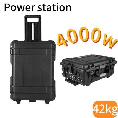 3000W/3000wh AC DC C type batterie de secours de l'urgence centrale électrique portable facile
