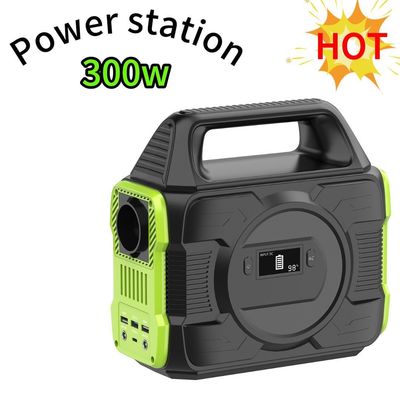 Station électrique portable de camping en plein air avec une capacité de batterie rechargeable de 300W/1200W