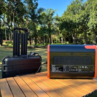220V/110V/2200W/2400W Pure Sine LiFePO4 batterie de secours station électrique portable de camping en plein air