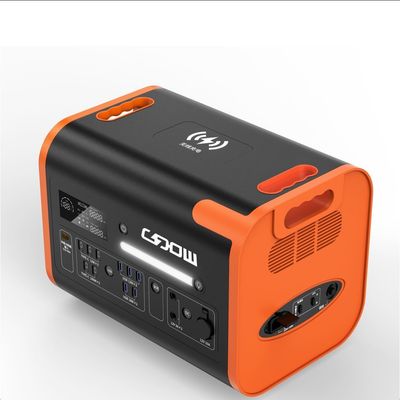 Station électrique mobile de 3 kW avec fonction de protection contre la surcharge et charge sans fil de 15 W