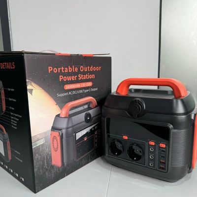 Station électrique portable d'urgence avec sortie CA 220V 50Hz/110V 60Hz et batterie au lithium