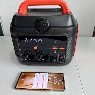 Centrale électrique portable de 600W à l'extérieur avec batterie au lithium fer phosphate