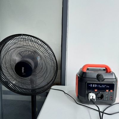Centrale électrique portable de 600W à l'extérieur avec batterie au lithium fer phosphate