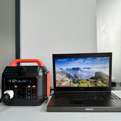 Centrale électrique portable de 600W à l'extérieur avec batterie au lithium fer phosphate