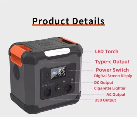 Générateur solaire portable 1500W/1344wh