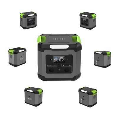 110V/220V/1500W batterie au lithium d'urgence centrale électrique portable