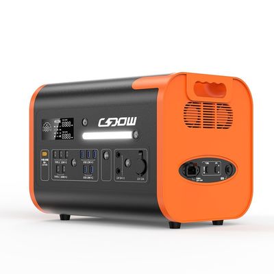 110V/220V 2200W Inverseur d'onde sinusoïdale pure LiFePO4 Batterie centrale électrique multifonctionnelle