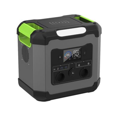 Station solaire électrique portable multi-fonctionnelle de chargement de fête en plein air personnalisée 1500W