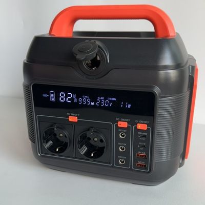 Aii Station électrique portable 40ah 14.4V 600W 576wh batterie de stockage d'énergie solaire pour la maison