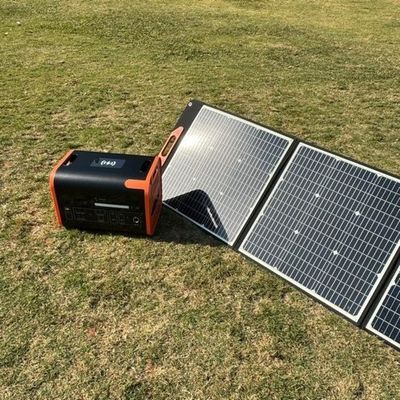 AT22 Charge solaire 800W centrale électrique portable pour la grande capacité de la maison extérieure