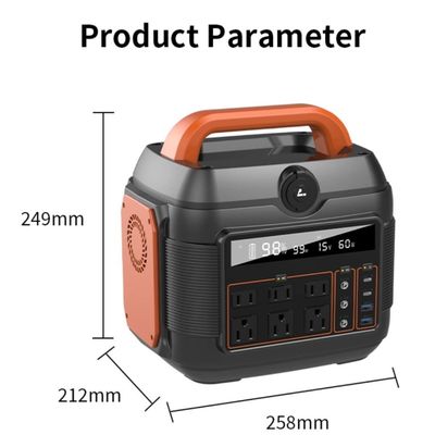 600W/1200W/3600W batterie au lithium Générateur solaire électrique mobile chaud pour le camping en plein air