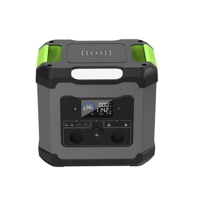 Station d'alimentation portable de 1500 W de puissance de sortie CA et de sortie de type C2 de 12 V/2,25 A pour les situations d'urgence
