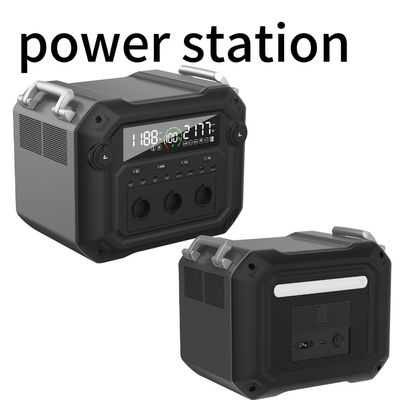 Station électrique portable de 3600 W avec onduleur bidirectionnel et stockage d'énergie LiFePO4