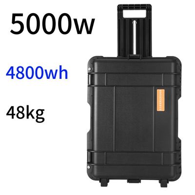 Station électrique portable d'urgence familiale 5000W ABS Matériau de coque en alliage multifonctionnel