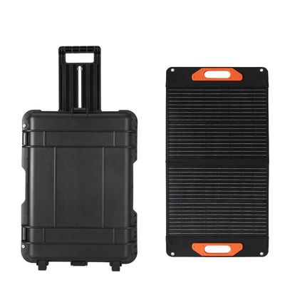 Station électrique mobile extérieure avec onduleur d'onde sinusoïdale pure de 3000W et batterie LiFePO4