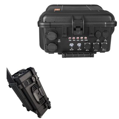 Station électrique mobile à batterie au lithium ternary 6000W/6216whlifepo4 pour le marché de l'Asie de l'Est