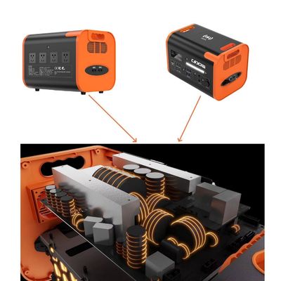Station d'alimentation mobile pour voiture 40ah 2200W/2048wh/LiFePO4 Ensemble de piscine rechargeable avec onduleur