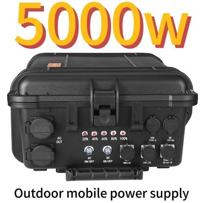 Protection contre les basses températures Générateur solaire LiFePO4 à courant alternatif 5000W pour la maison extérieure