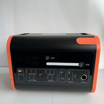 2200W de puissance constante de sortie de la centrale solaire portable 1500W 1000W pour les urgences à domicile